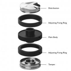 Distribútor a tamper 4Barista - 51, 53, 58 mm