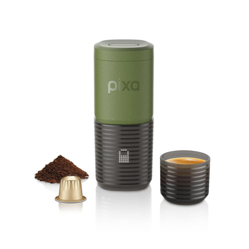 Recenzie Wacaco Pixapresso (olive green) - elektrický prenosný kávovar Recenzie Wacaco Pixapresso (olive green) - elektrický prenosný kávovar