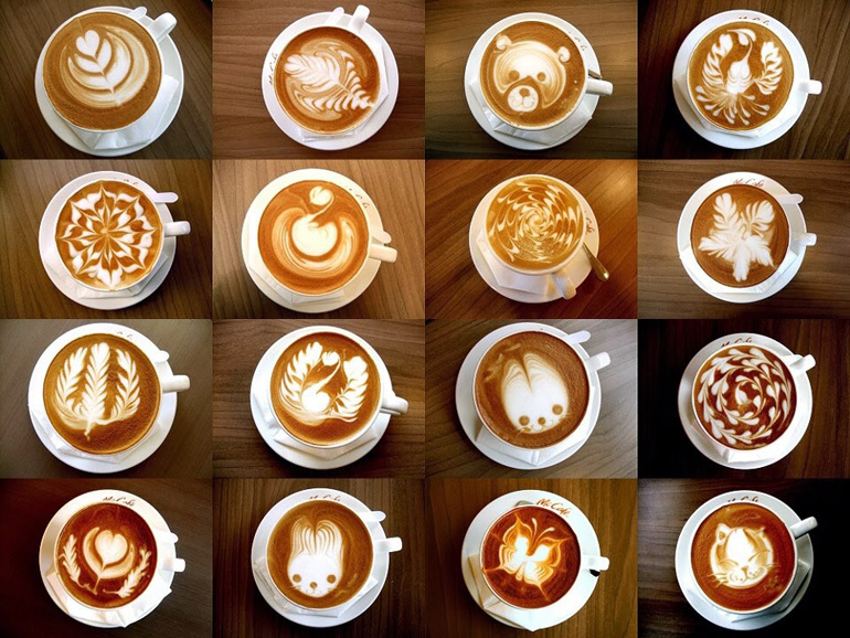 Latte art – how to be creative?